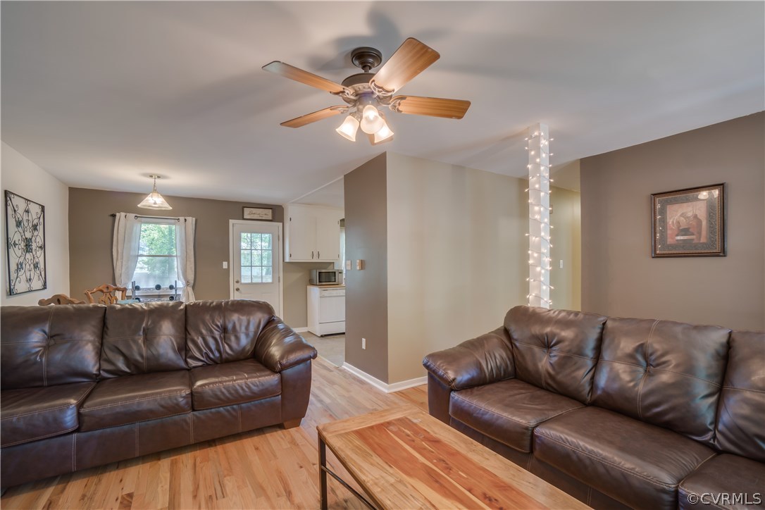 4641 Twelveoaks Road Midlothian, VA 23112 - Photo 8 of 26 Living room leads into dining area