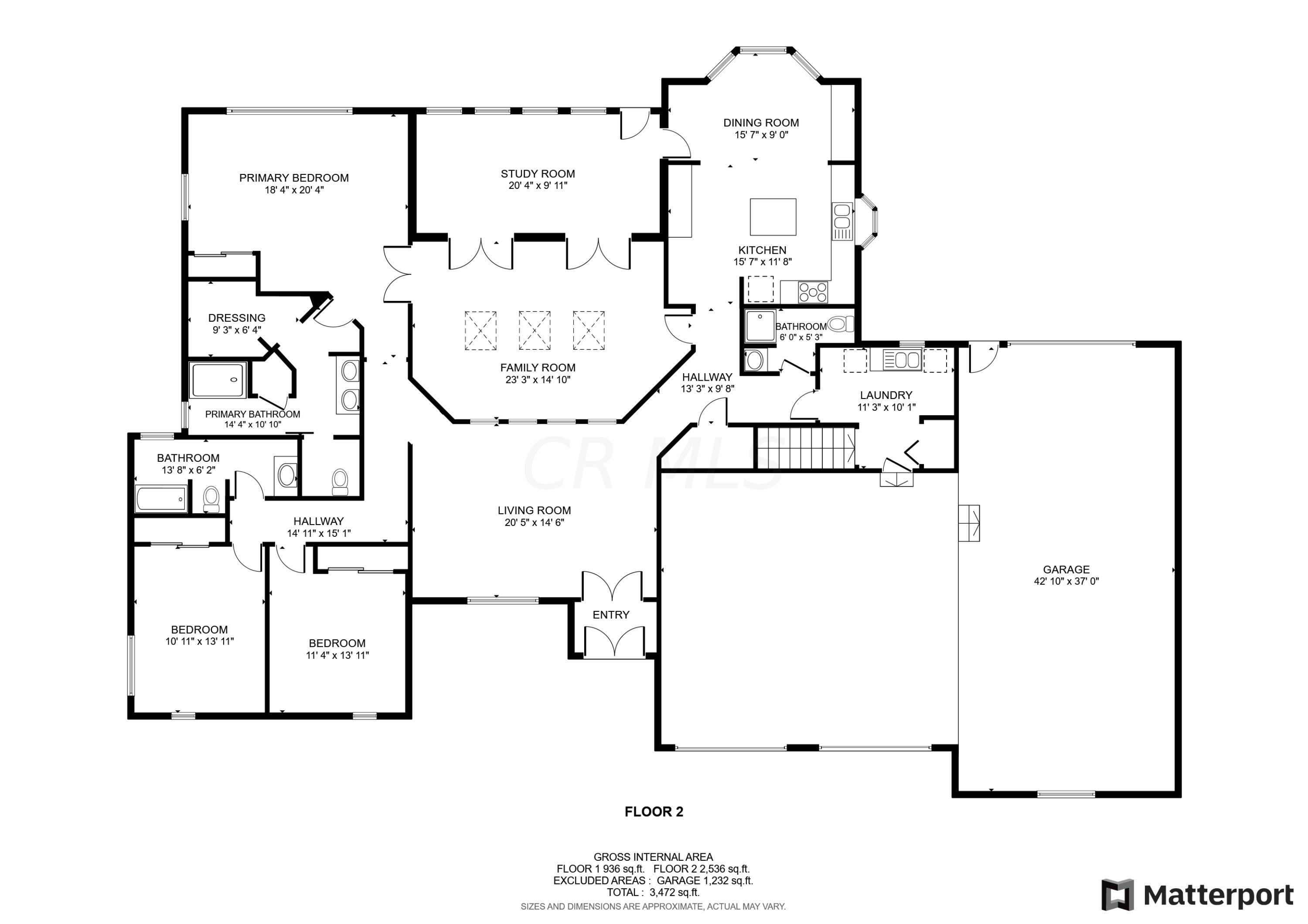 1136 Adare Road Marion, OH 43302 - Photo 59 of 60 Floor Plan 1st Floor