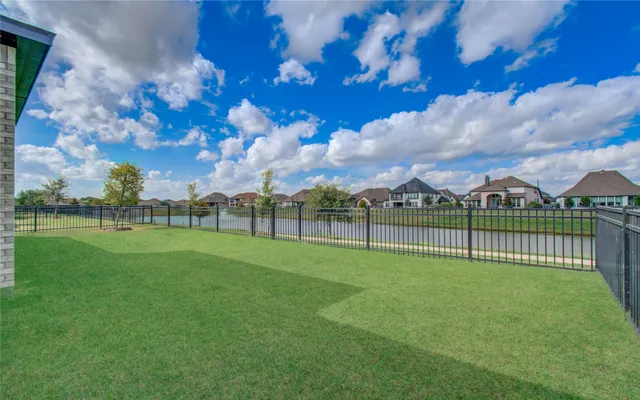 a view of a green field