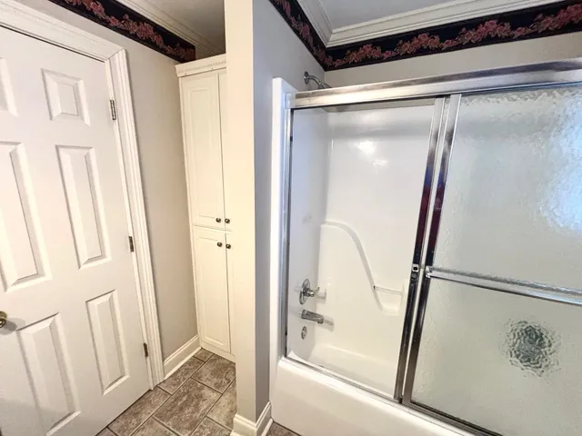 a view of front door