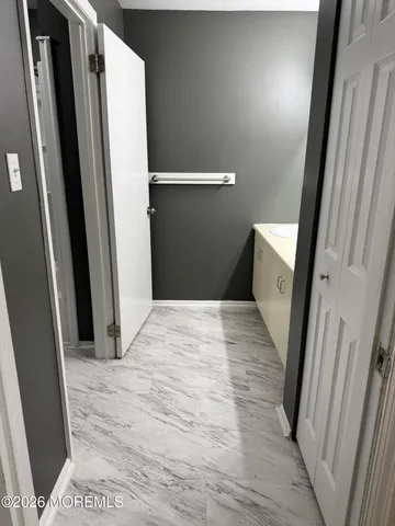 a view of a bathroom