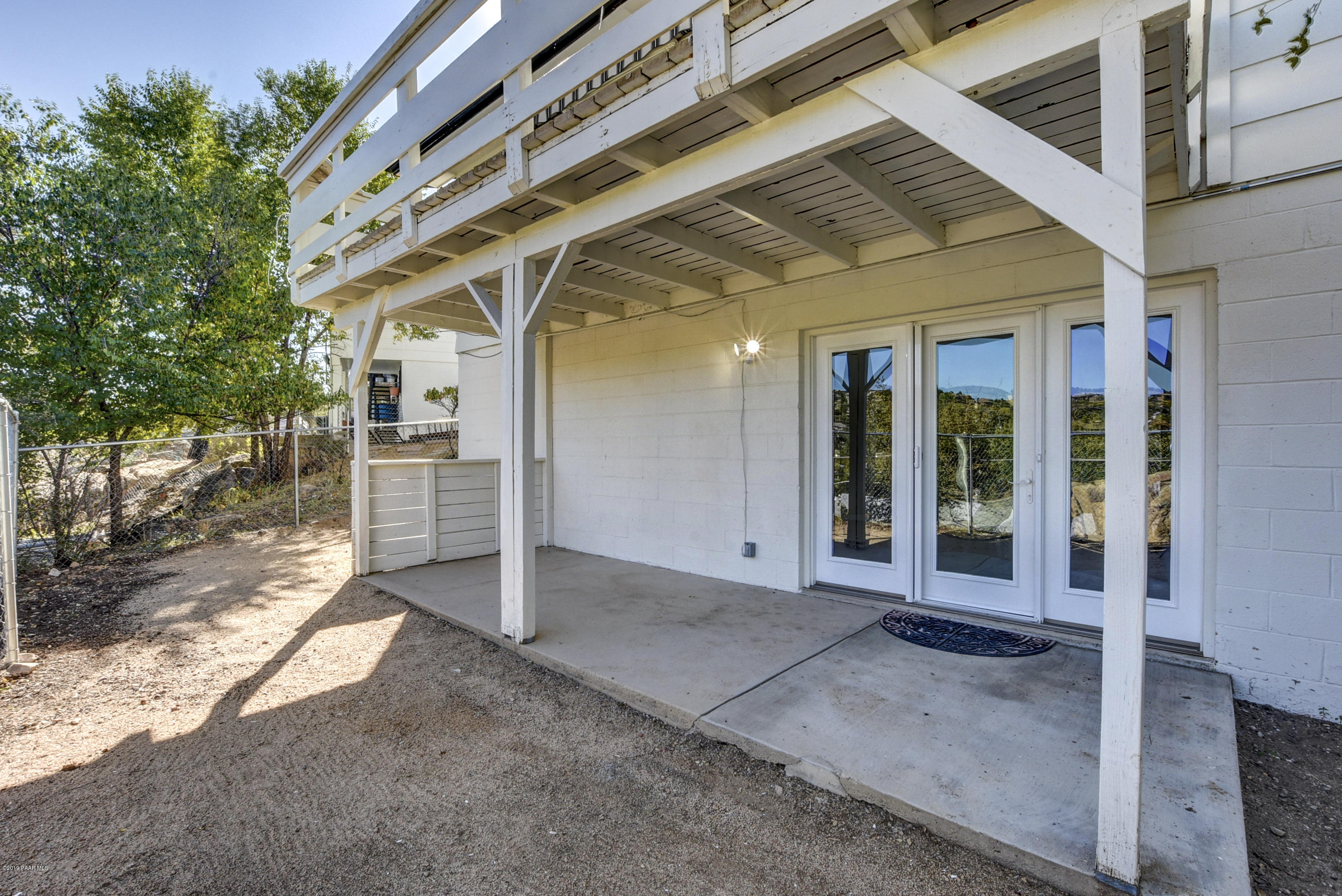 439 Canyon Springs Road Prescott, AZ 86303 - Photo 32 of 37 a view of a porch with seating space