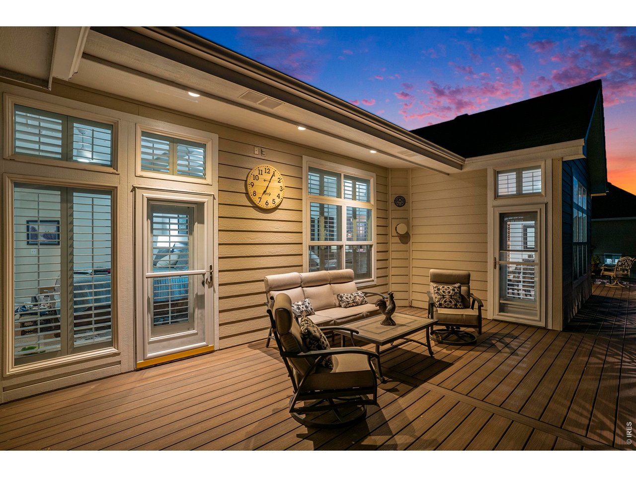 1049 Ridge W Drive Windsor, CO 80550 - Photo 36 of 46 Rear Deck Outdoor Living Space