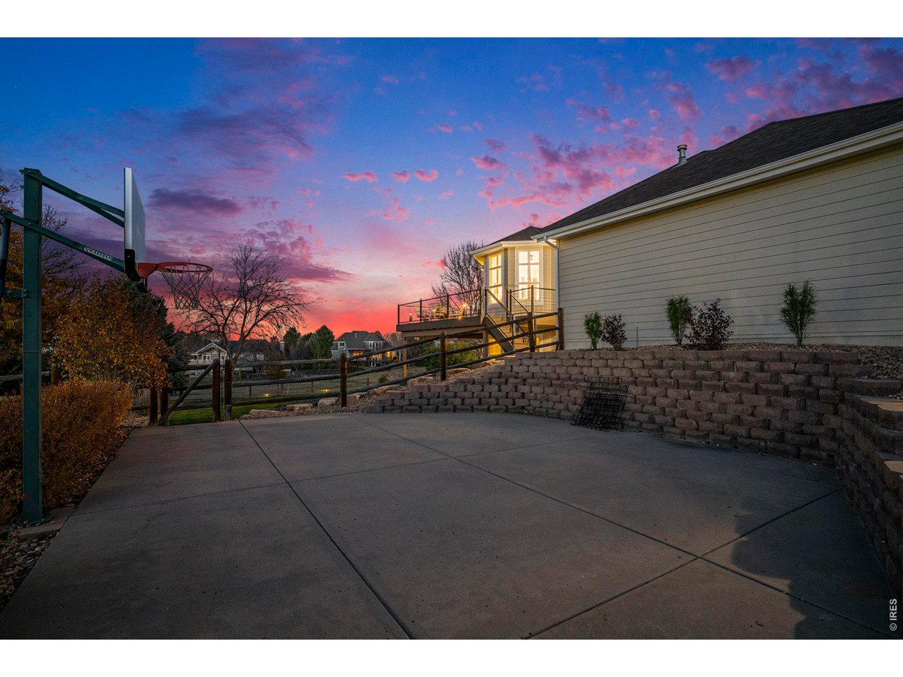 1049 Ridge W Drive Windsor, CO 80550 - Photo 40 of 46 Side Parking or Basketball Court