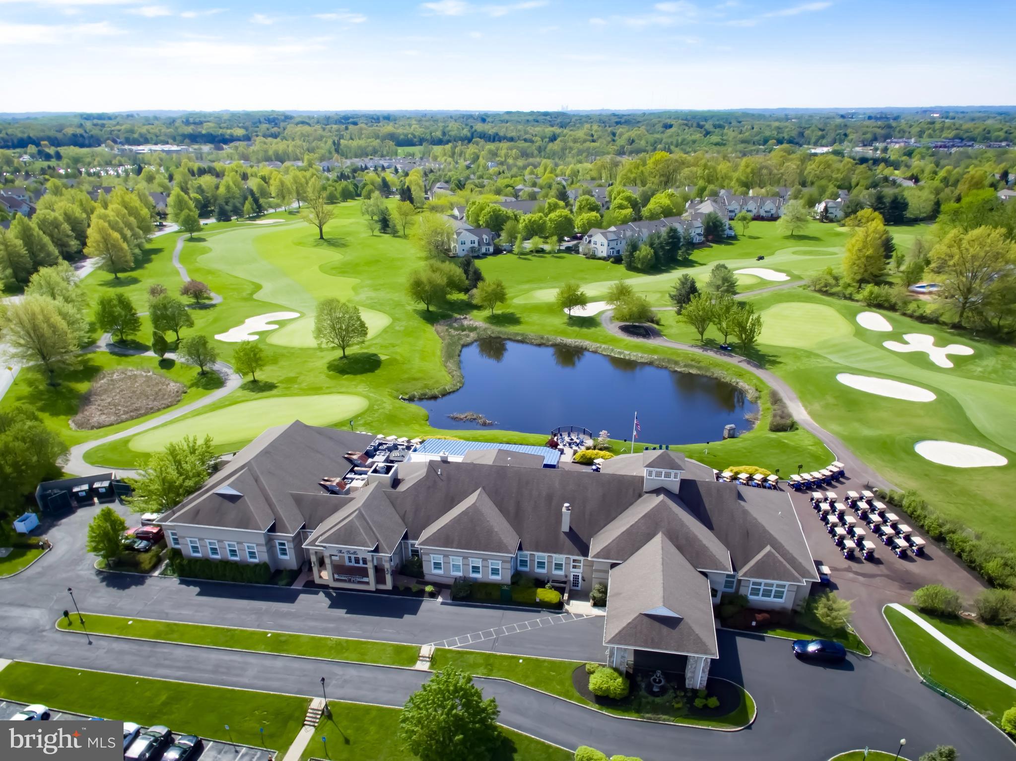 127 Spyglass Drive Blue Bell, PA 19422 - Photo 52 of 74 an aerial view of multiple houses with yard