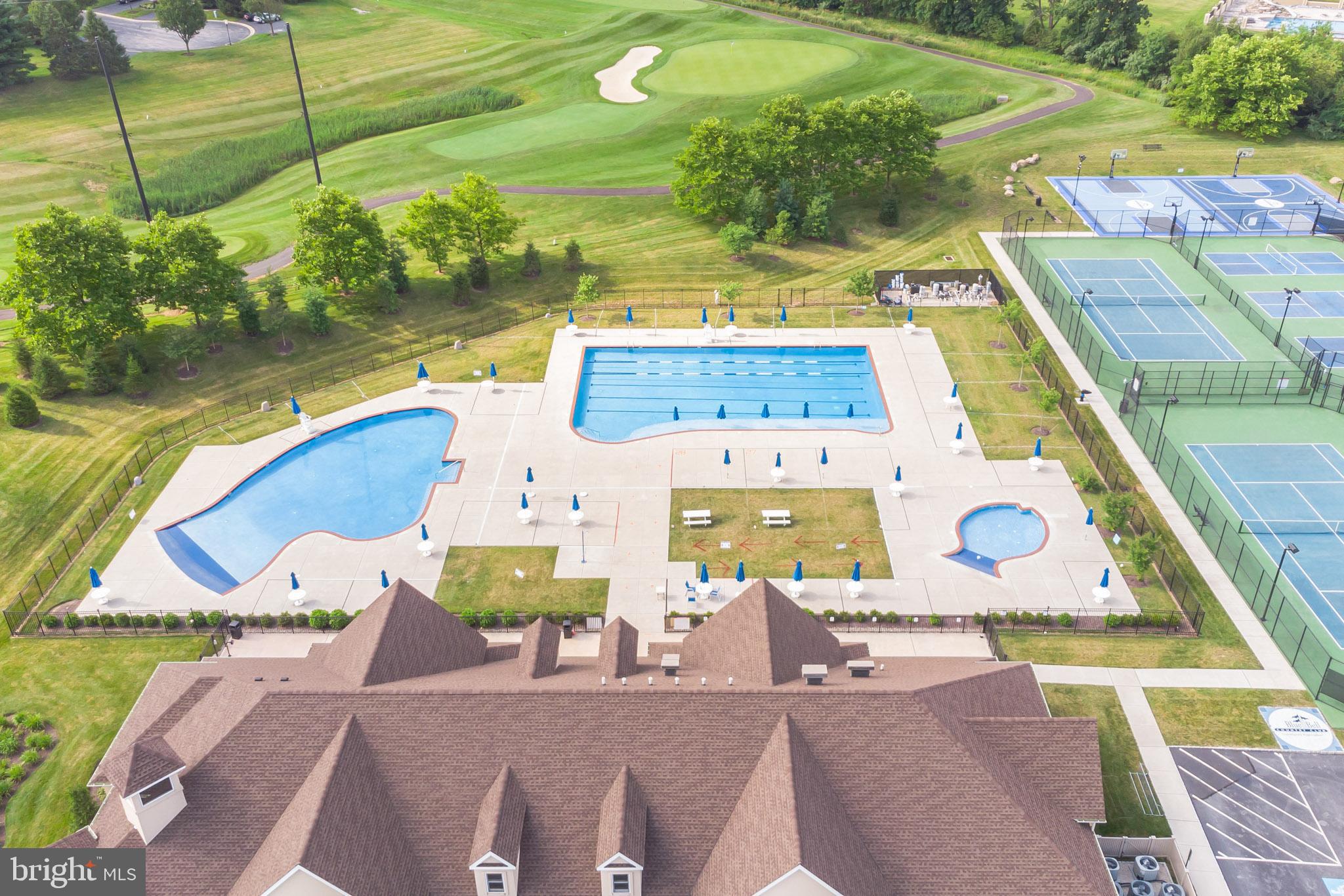 127 Spyglass Drive Blue Bell, PA 19422 - Photo 58 of 74 a view of a swimming pool with a patio
