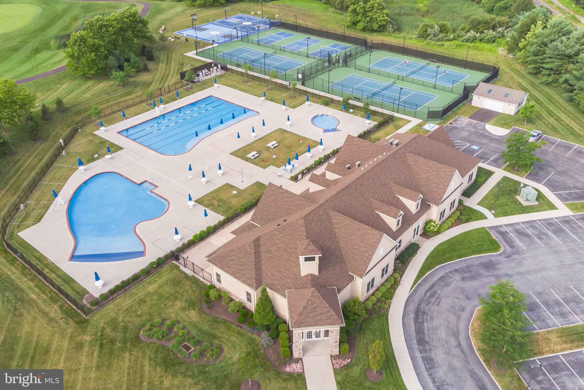 127 Spyglass Drive Blue Bell, PA 19422 - Photo 60 of 74 an aerial view of a house with a garden