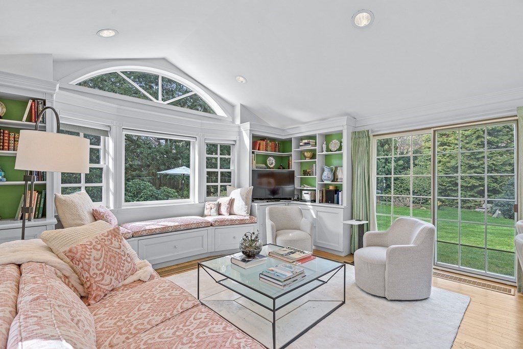 218 Middlesex Road Brookline, MA 02467 - Photo 14 of 30 a living room with furniture and a window