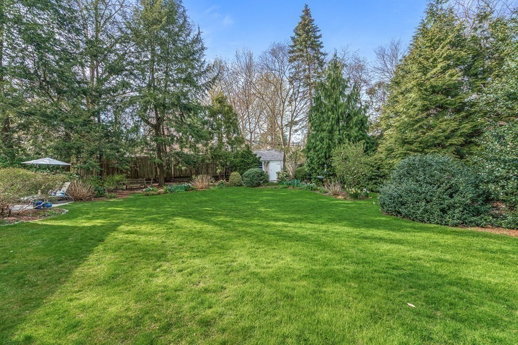 218 Middlesex Road Brookline, MA 02467 - Photo 28 of 30 a view of green field with trees in the background