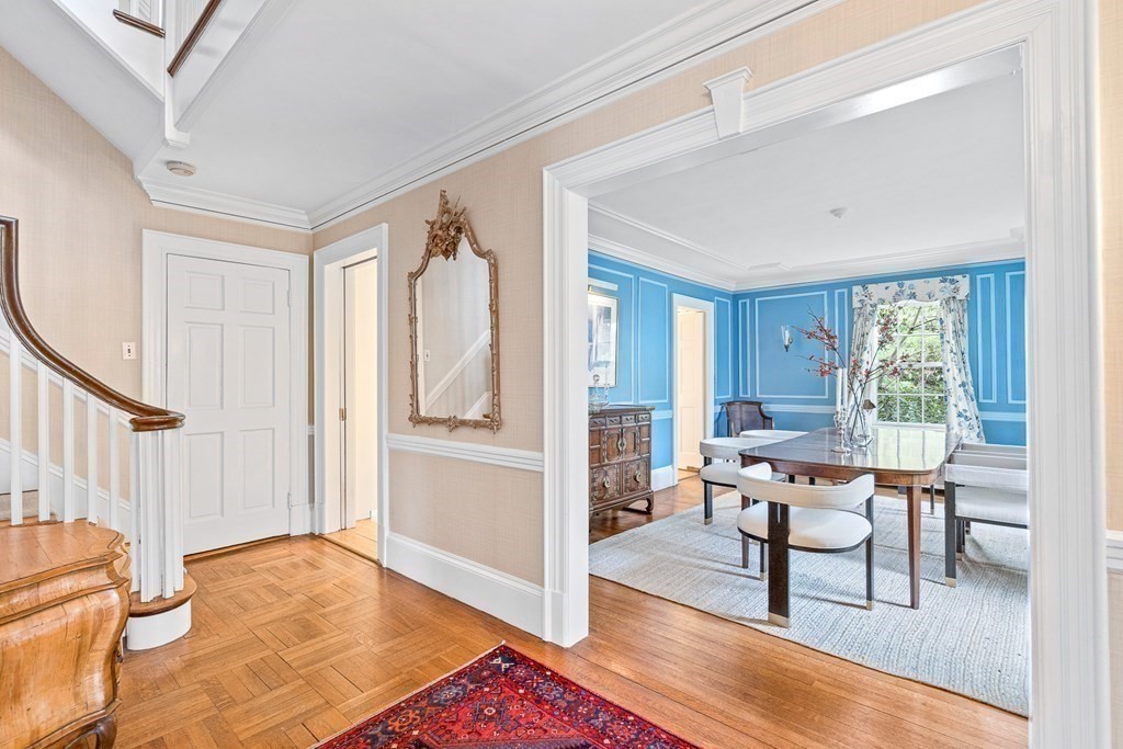 218 Middlesex Road Brookline, MA 02467 - Photo 6 of 30 a view of a livingroom with furniture and wooden floor