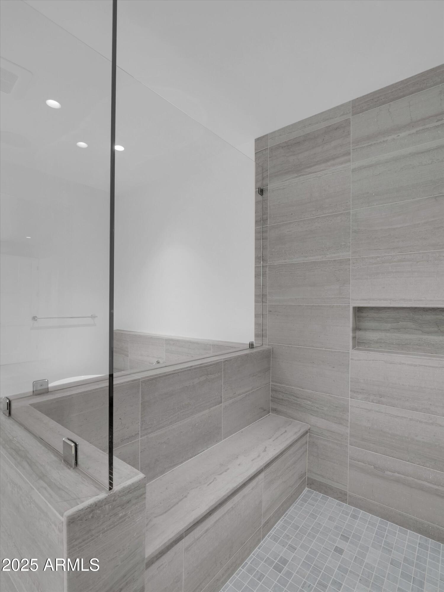 5000 North Camelback Ridge Drive, Unit 409 Scottsdale, AZ 85251 - Photo 38 of 71 Primary Shower seat