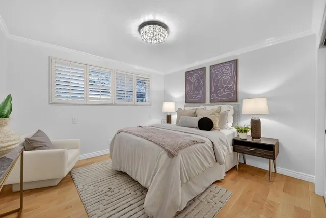 a view of empty room