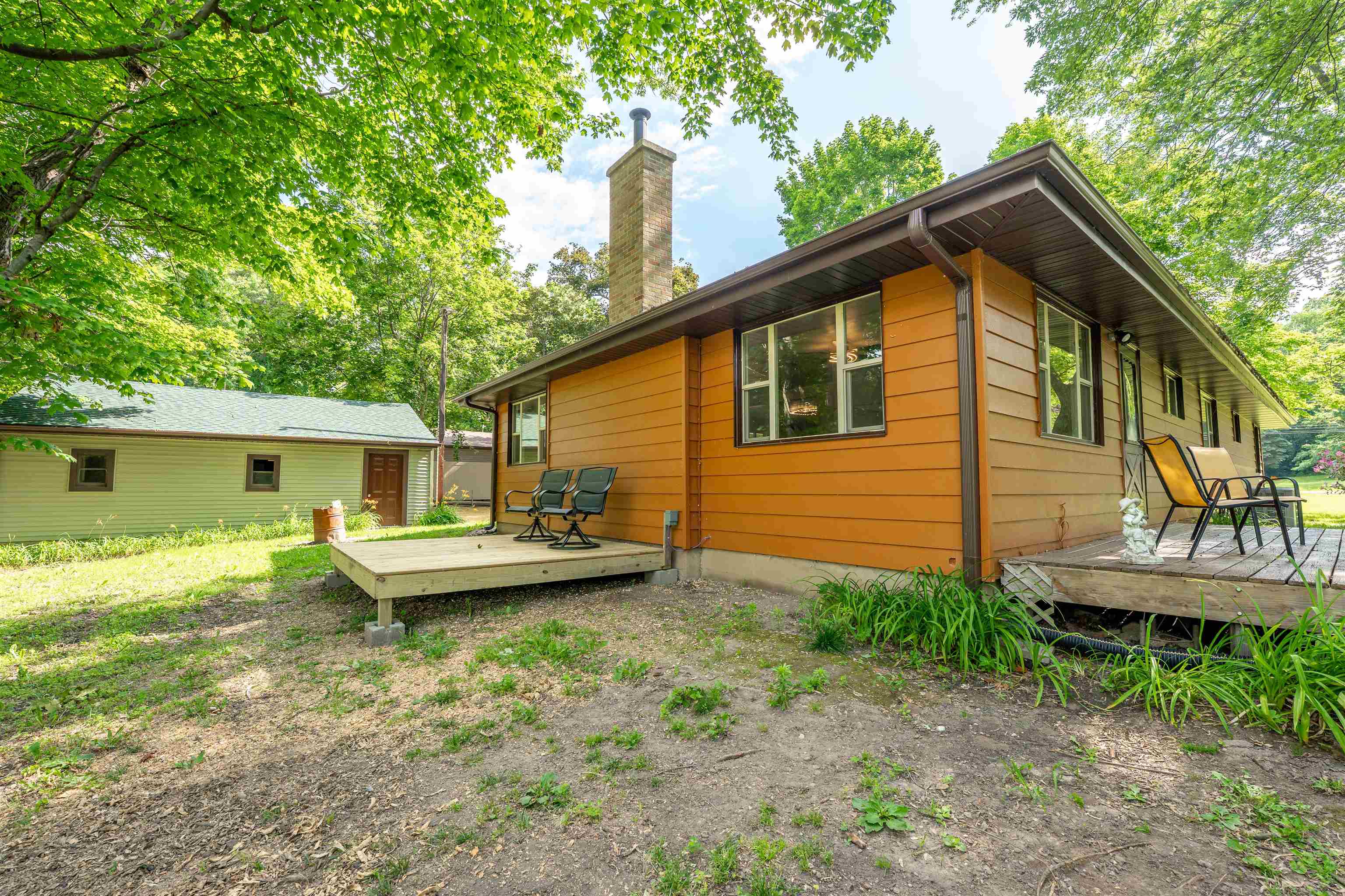 1162 South Bradley Road Oregon, IL 61061 - Photo 11 of 78 a view of a house with backyard and sitting area