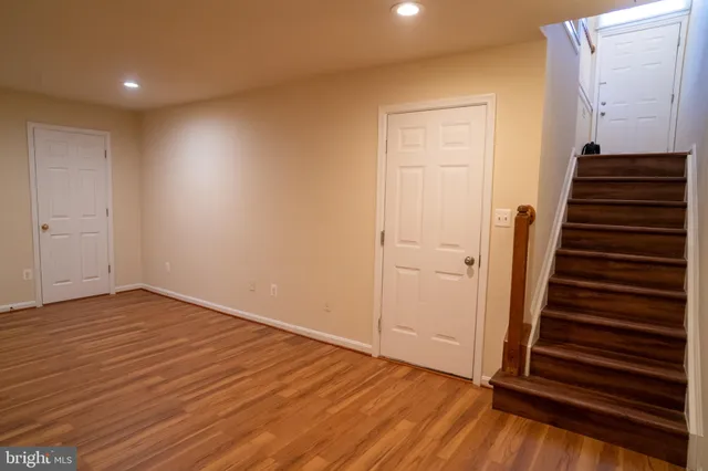 wooden floor in an empty room
