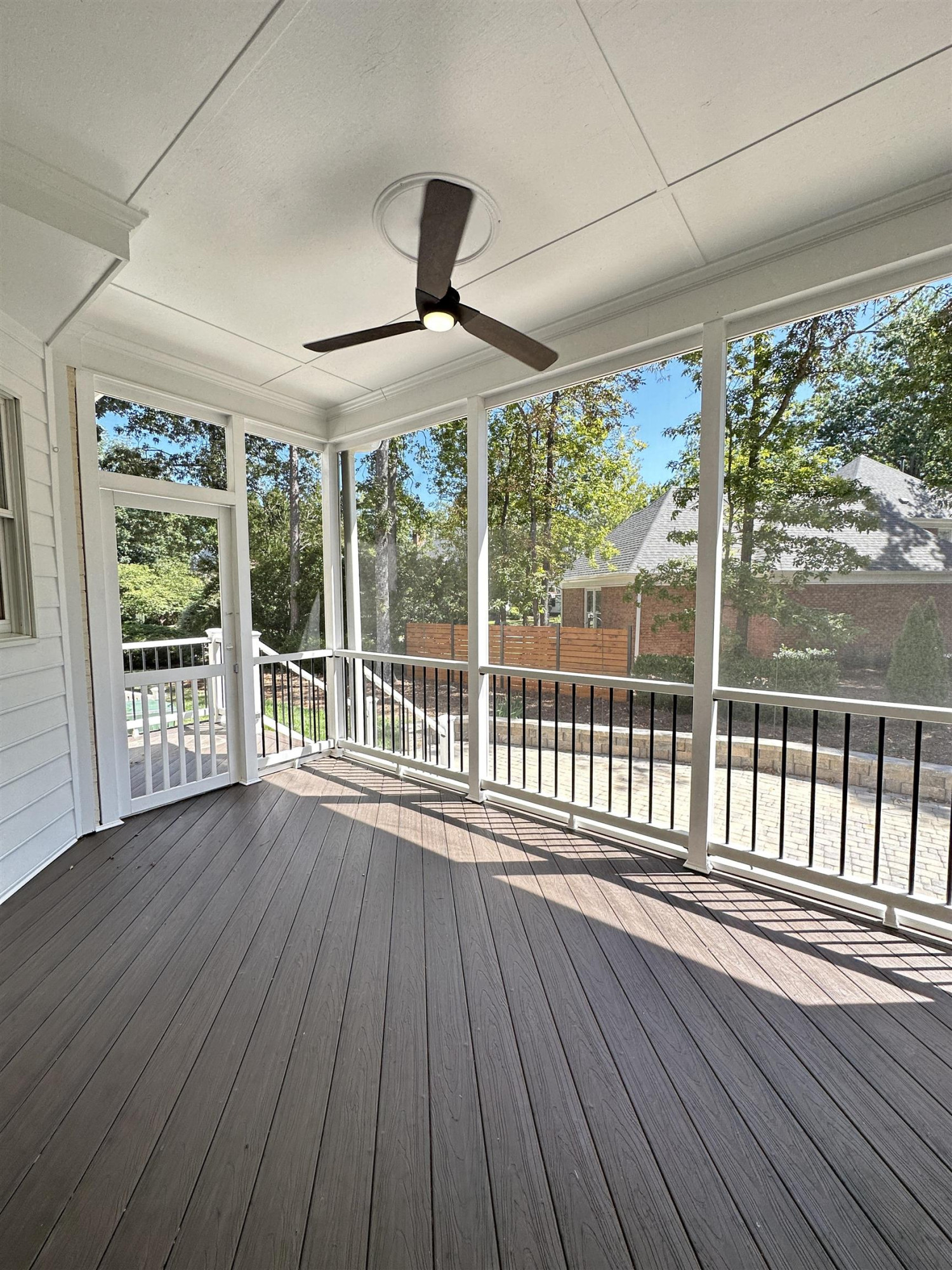100 Grey Bridge Row Cary, NC 27513 - Photo 25 of 28 a view of wooden floor windows and outdoor view