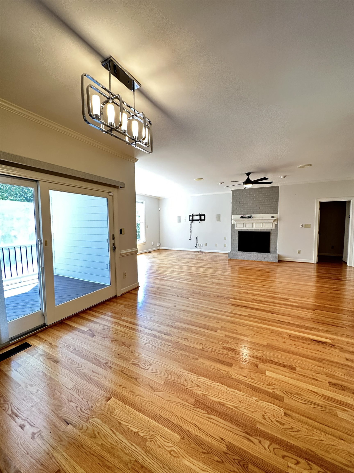 100 Grey Bridge Row Cary, NC 27513 - Photo 8 of 28 a view of a livingroom with a kitchen