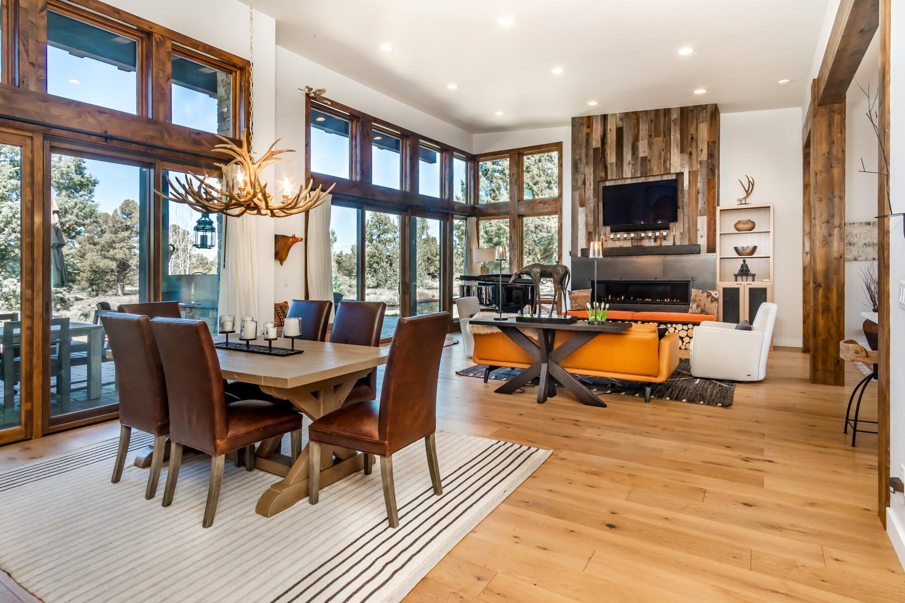 23116 Switchback Court Bend, OR 97701 - Photo 13 of 39 Floor to Ceiling Windows Allow for an Abundance of Natural Light
