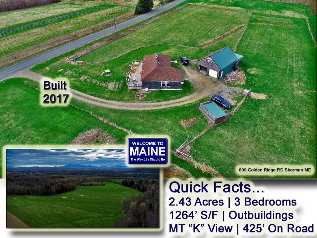 899 Golden Ridge Road Sherman, ME 04776 - Photo 1 of 74 maine-889-golden-ridge-rd-s