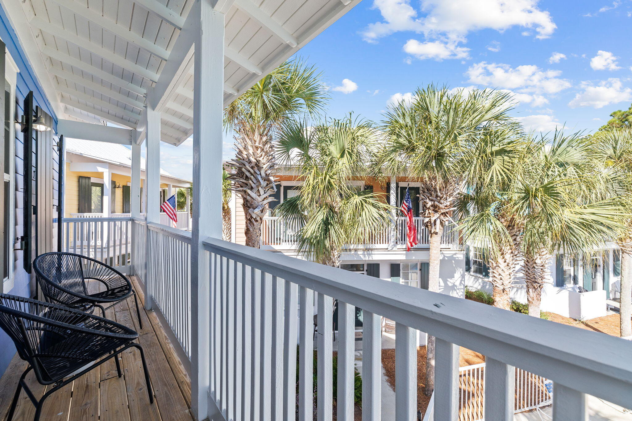 198 Somerset Bridge Road, Unit 137 Santa Rosa Beach, FL 32459 - Photo 27 of 46 a view of a balcony with chairs