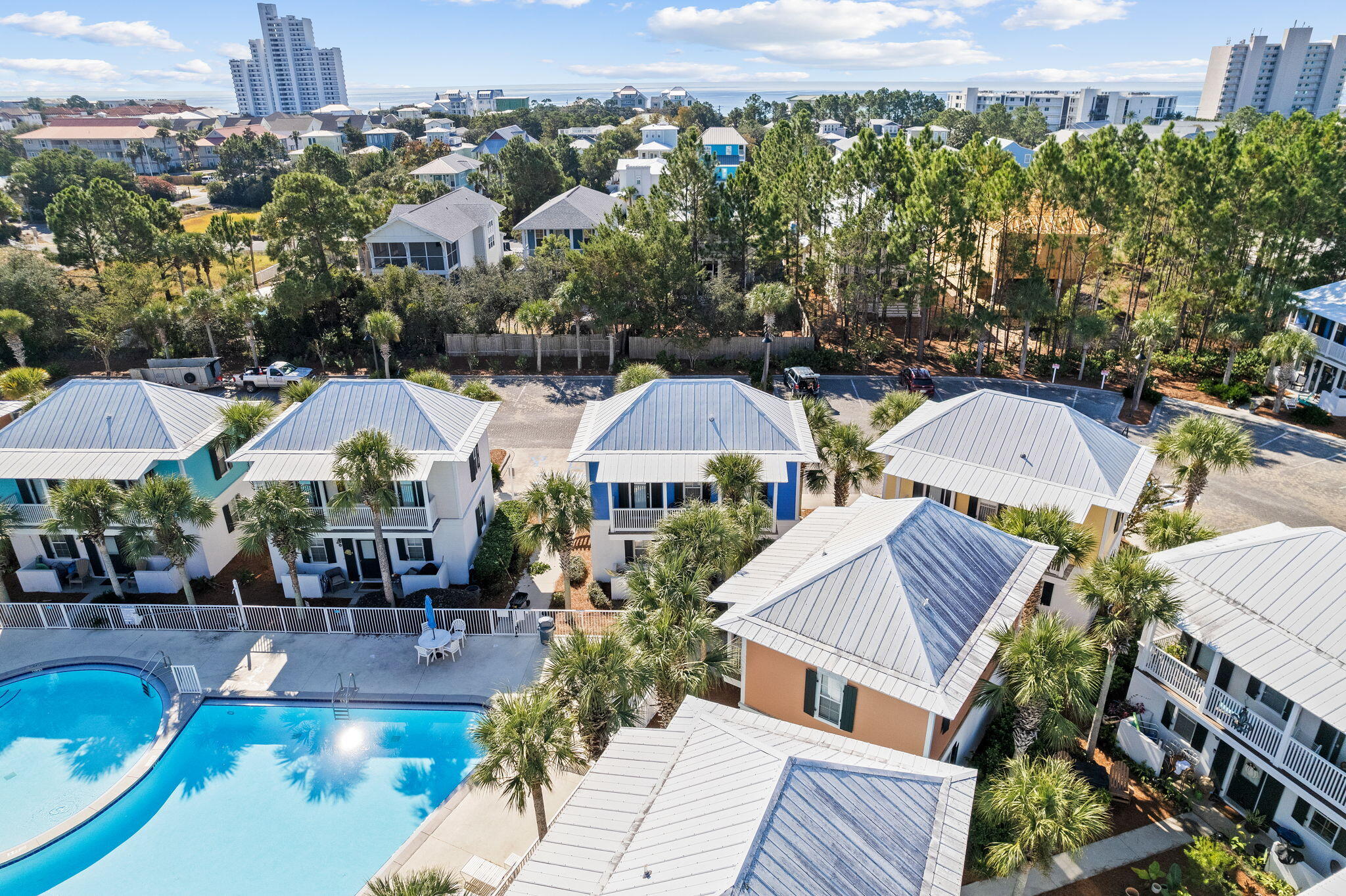 198 Somerset Bridge Road, Unit 137 Santa Rosa Beach, FL 32459 - Photo 29 of 46 an aerial view of multiple house