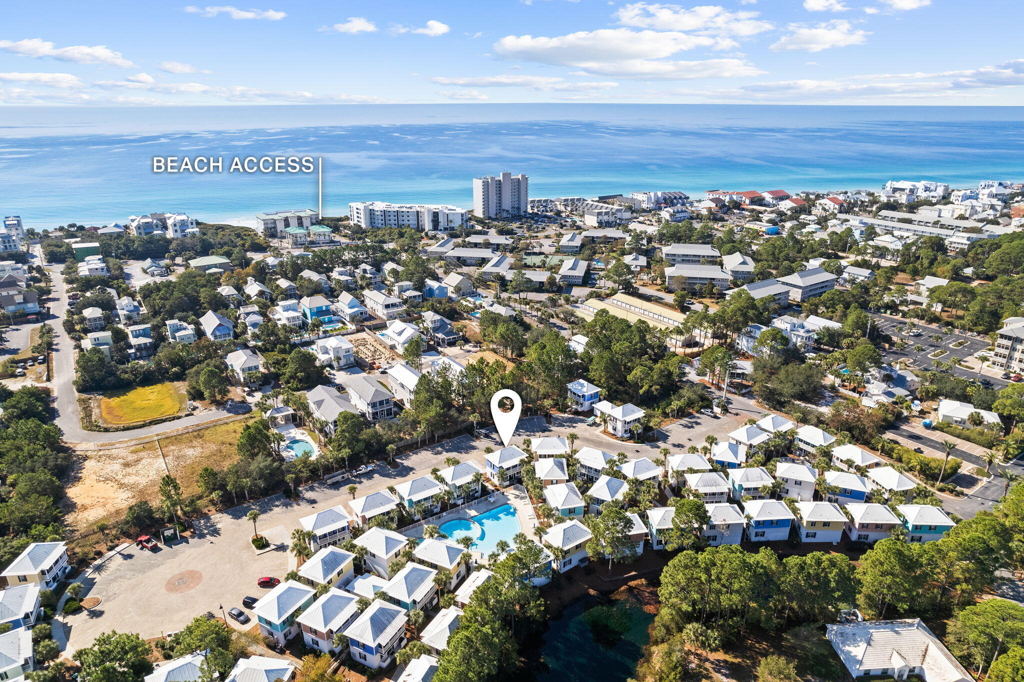198 Somerset Bridge Road, Unit 137 Santa Rosa Beach, FL 32459 - Photo 37 of 46 an aerial view of multiple house