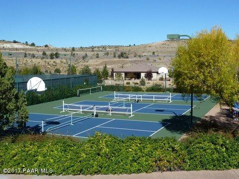 1256 Crown Ridge Drive Prescott, AZ 86301 - Photo 25 of 31 an aerial view of a house with a yard