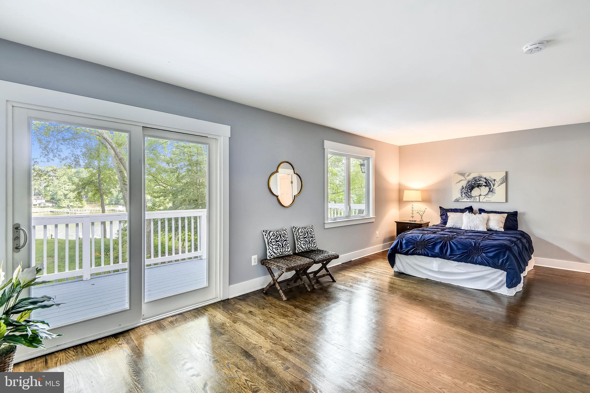 714 Dill Road Severna Park, MD 21146 - Photo 23 of 59 Master bedroom with private balcony