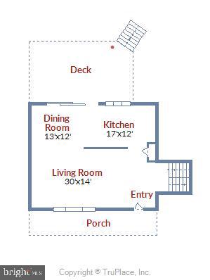 714 Dill Road Severna Park, MD 21146 - Photo 56 of 59 Main level floorplan