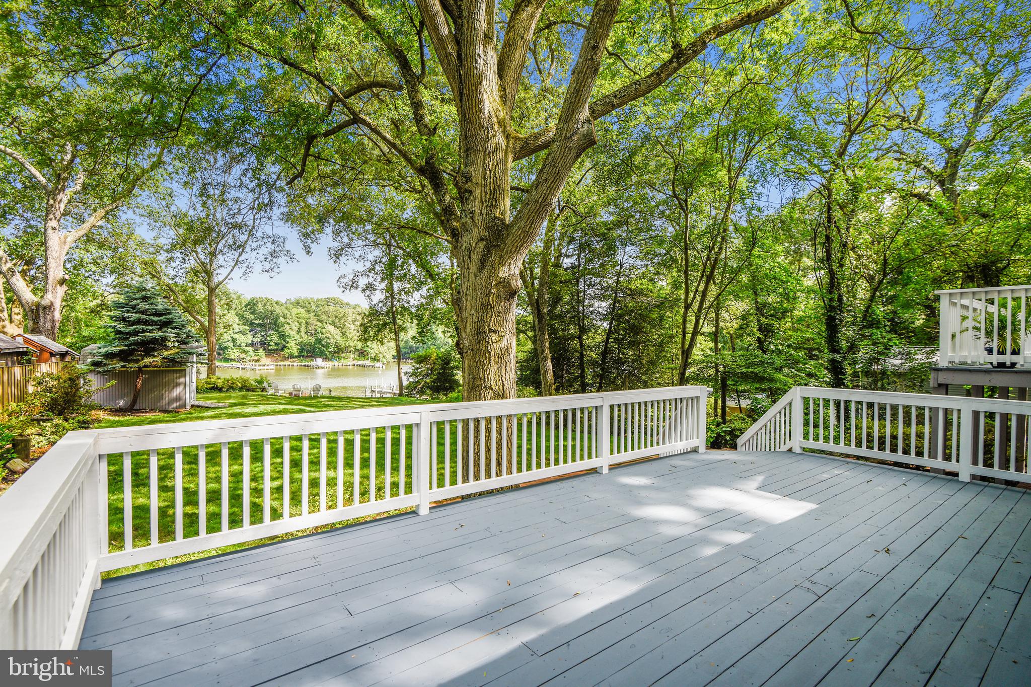 714 Dill Road Severna Park, MD 21146 - Photo 43 of 59 Deck off of the kitchen and dining room