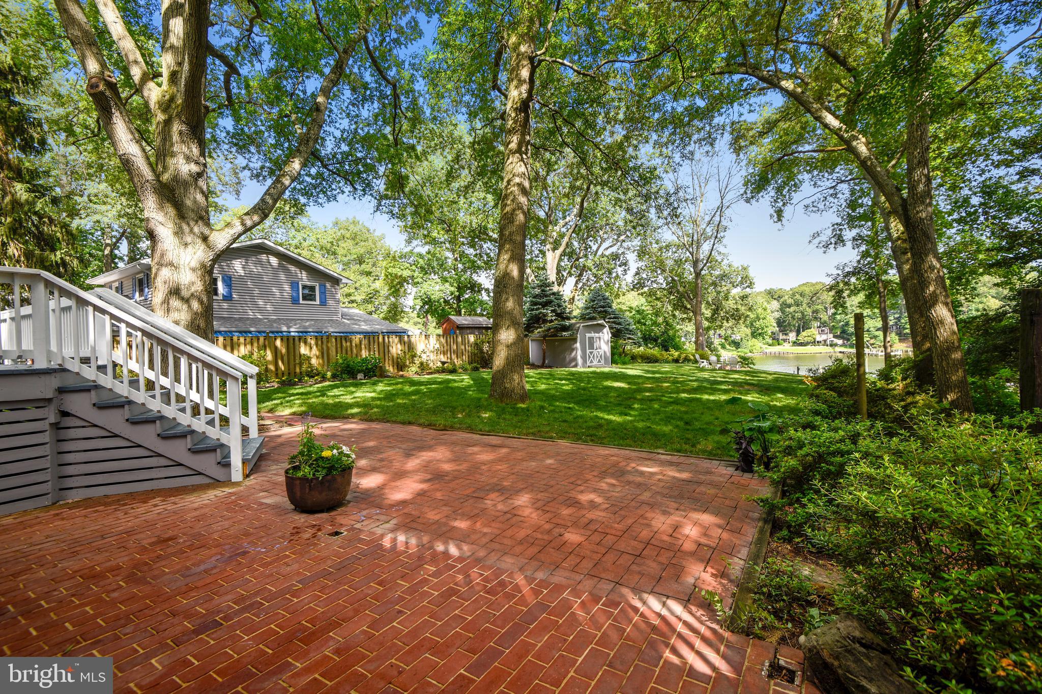 714 Dill Road Severna Park, MD 21146 - Photo 44 of 59 Lower level brick patio