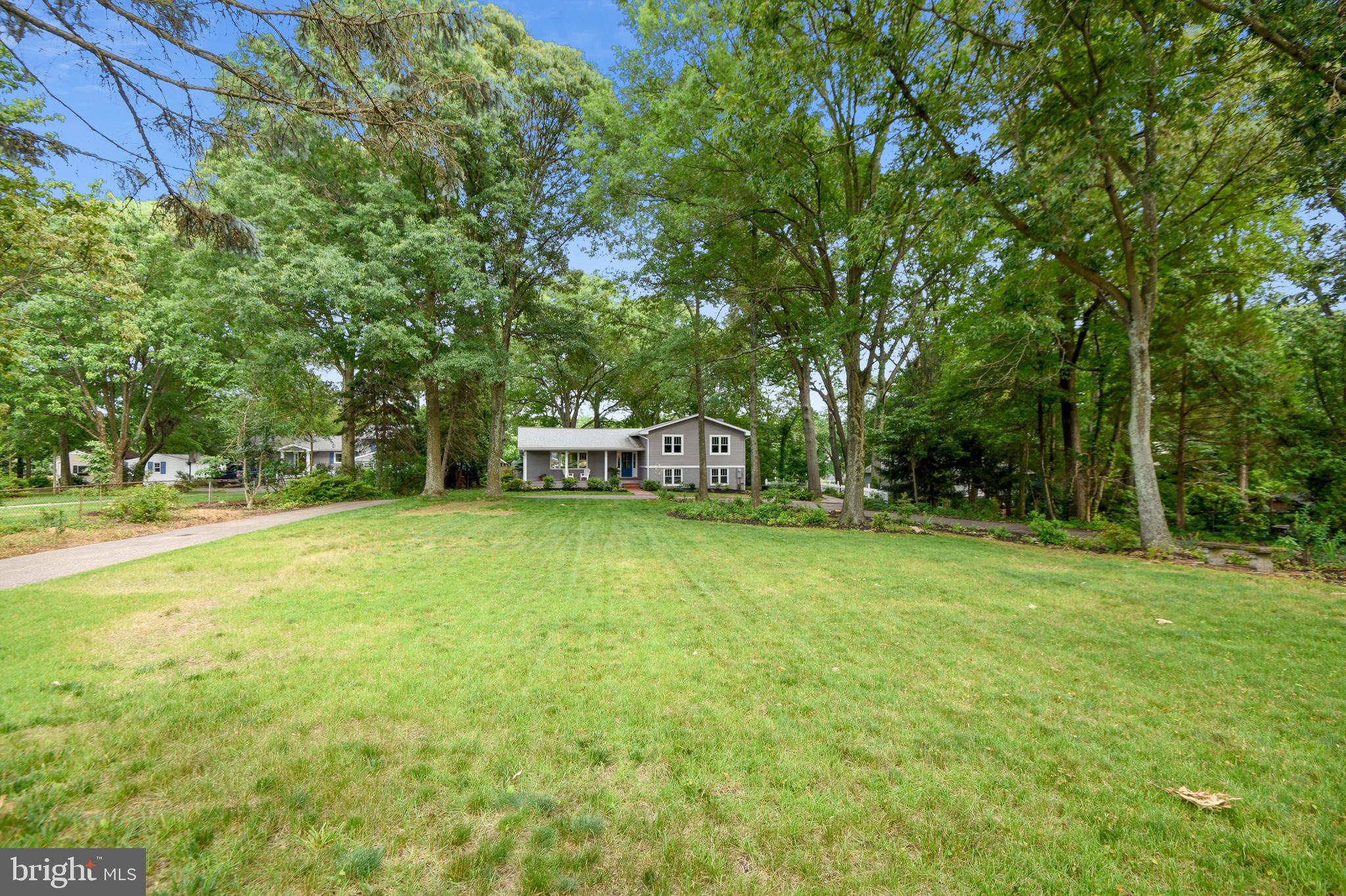 714 Dill Road Severna Park, MD 21146 - Photo 49 of 59 Front lawn view to the house from the Dill Rd