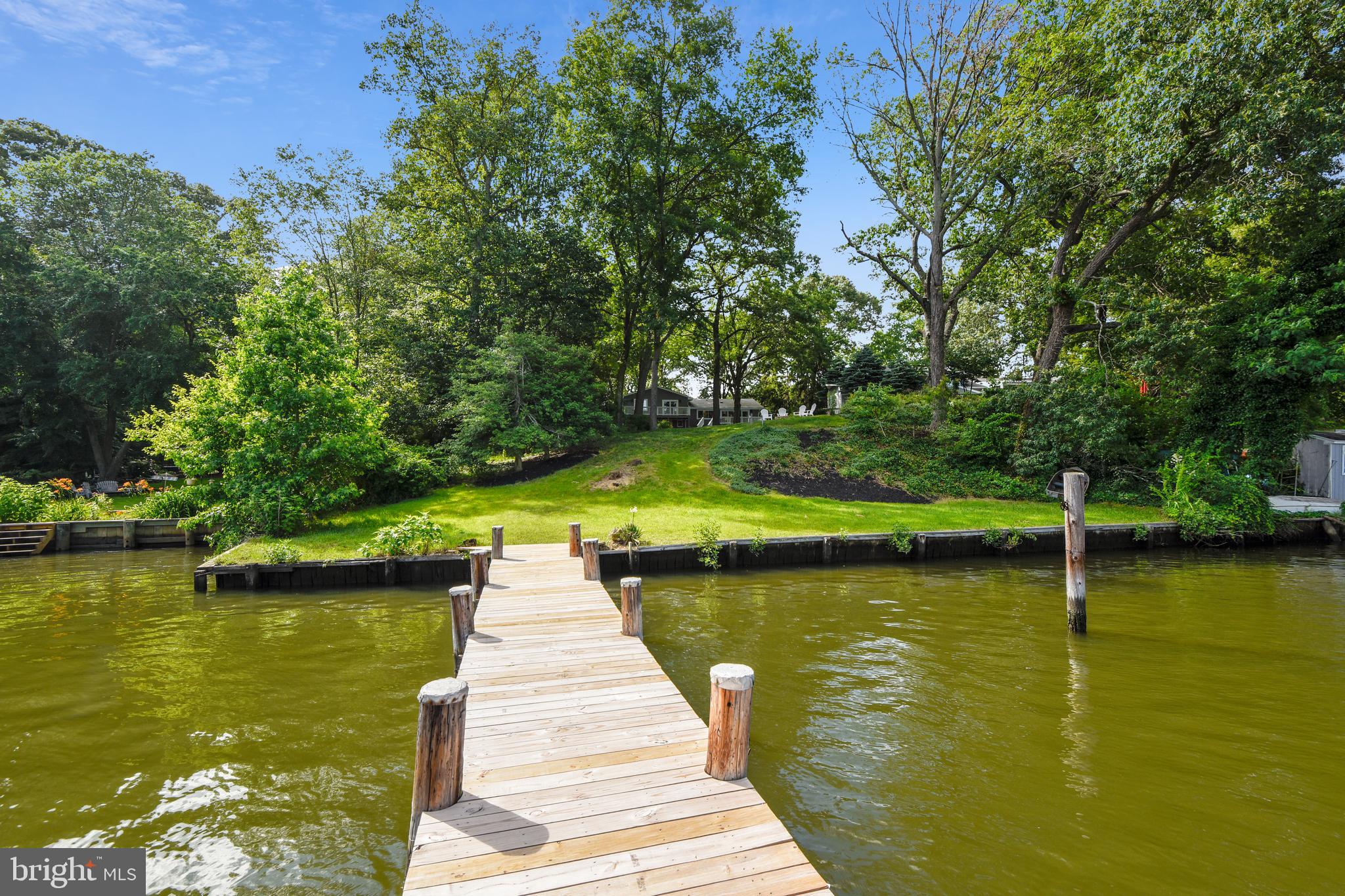 714 Dill Road Severna Park, MD 21146 - Photo 8 of 59 Dock with view of the large lawn.