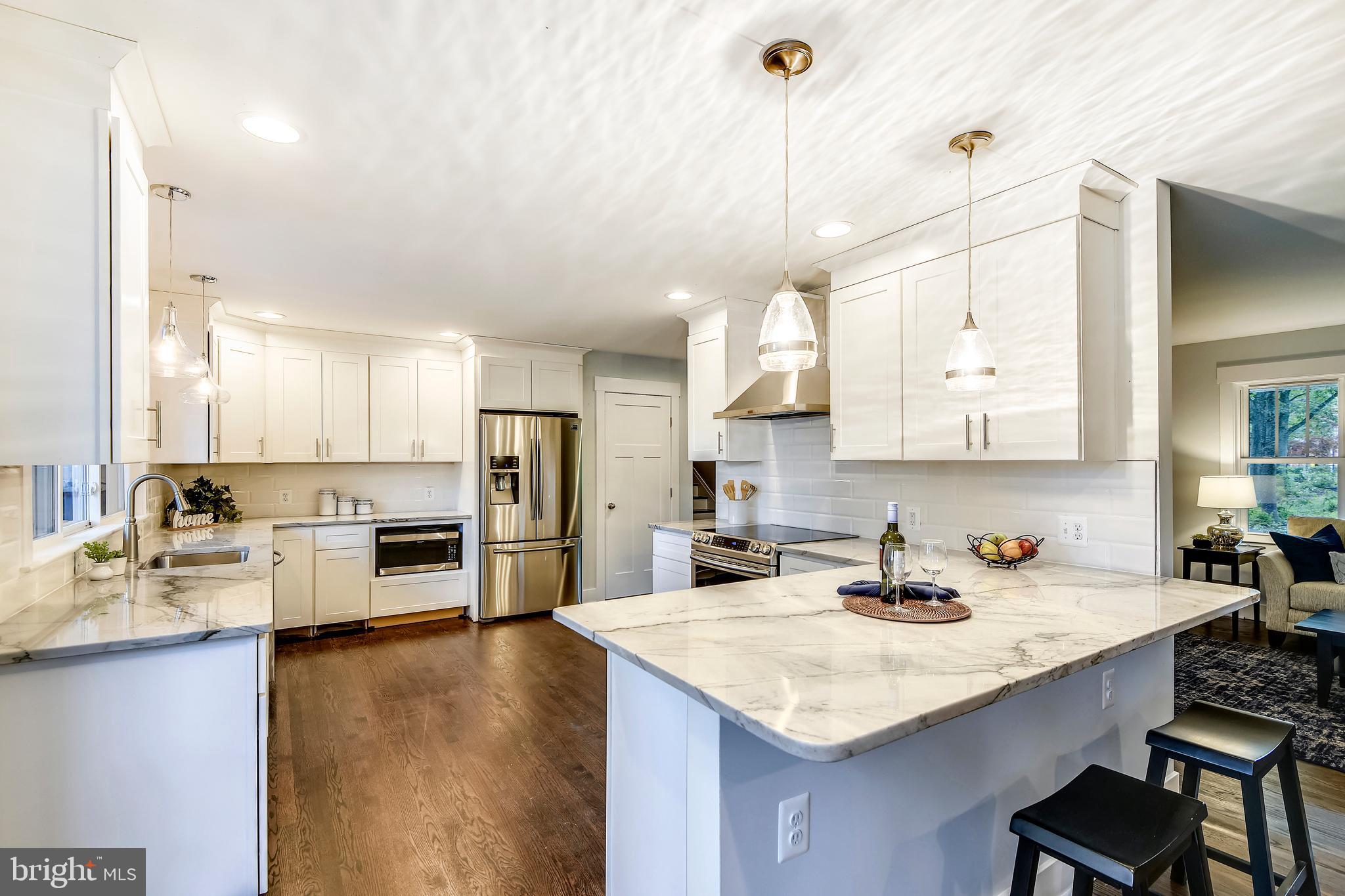 714 Dill Road Severna Park, MD 21146 - Photo 9 of 59 New Renovated kitchen with quartzite counters