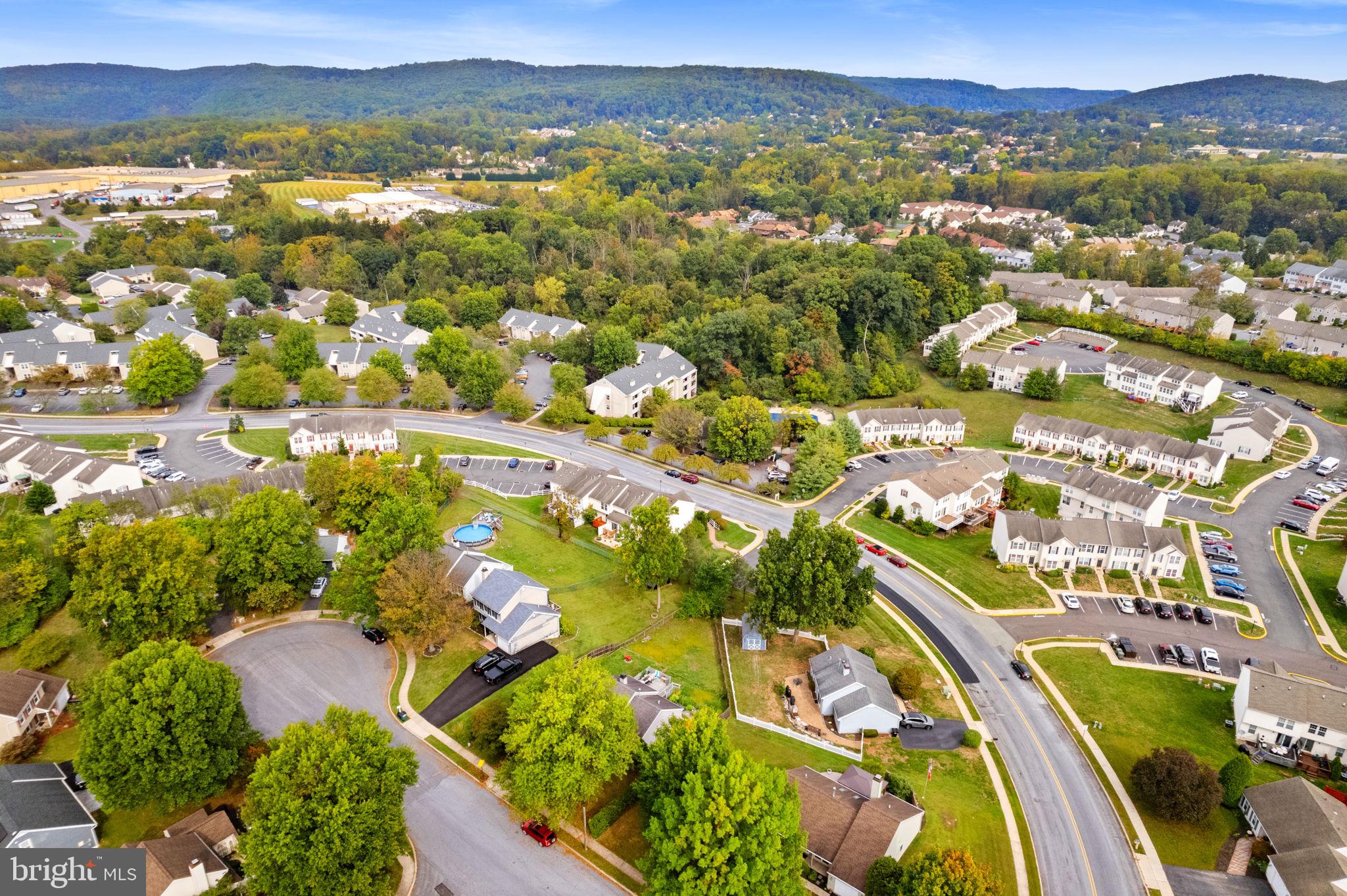 1703 Orchard View Road Reading, PA 19606 - Photo 45 of 53 an aerial view of residential houses with outdoor space