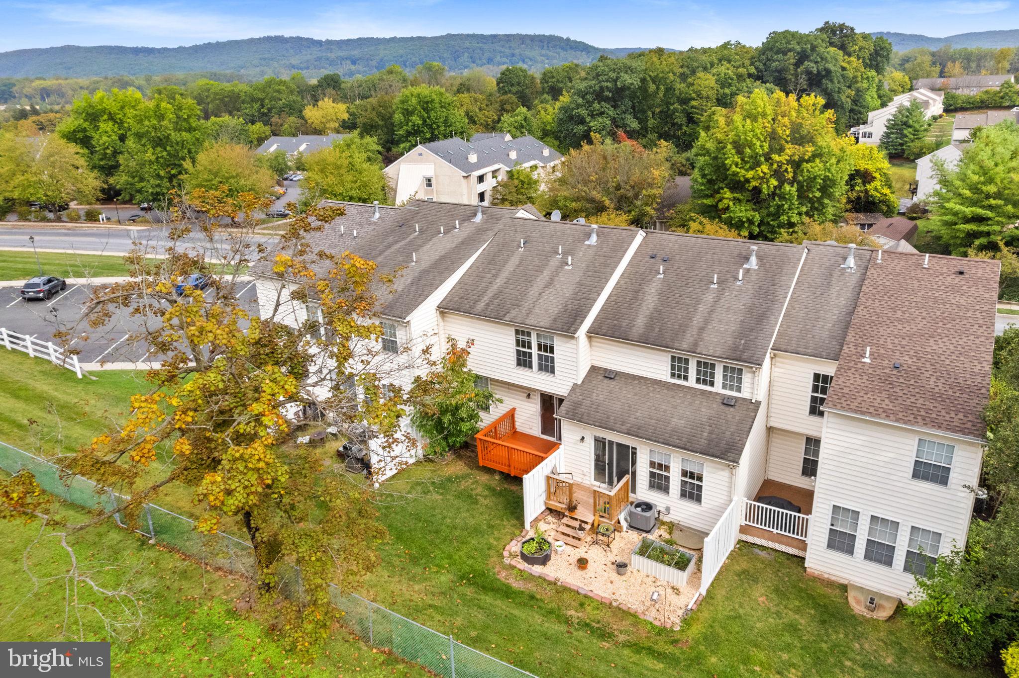 1703 Orchard View Road Reading, PA 19606 - Photo 49 of 53 an aerial view of residential house with an outdoor space and seating area
