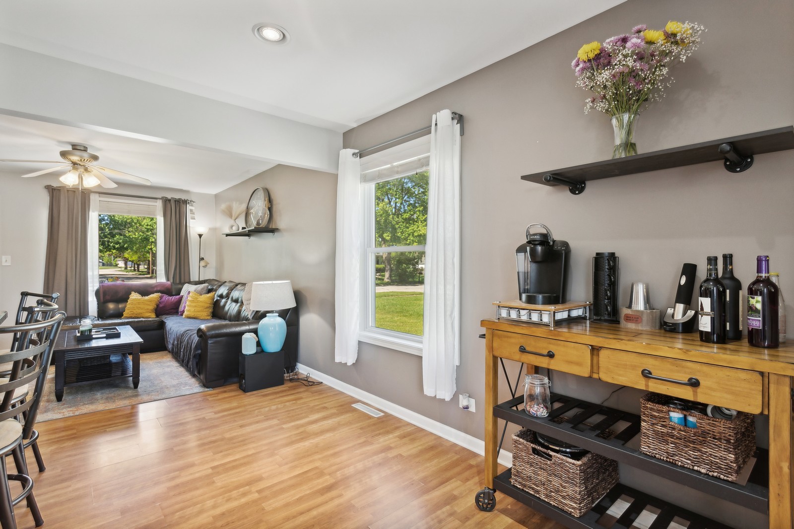 1201 Basin Drive Lockport, IL 60441 - Photo 8 of 16 a view of a dining room with furniture window and outside view