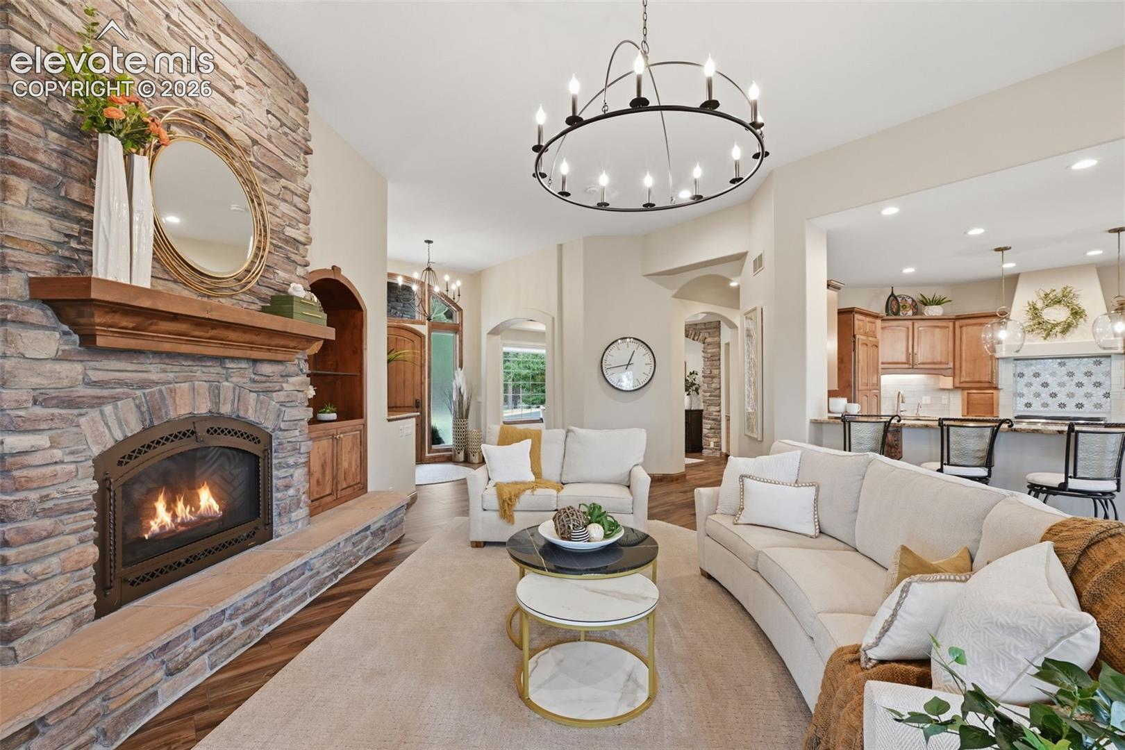 4865 Hidden Rock Road Colorado Springs, CO 80908 - Photo 50 of 50 Open floor plan and spacious rooms!