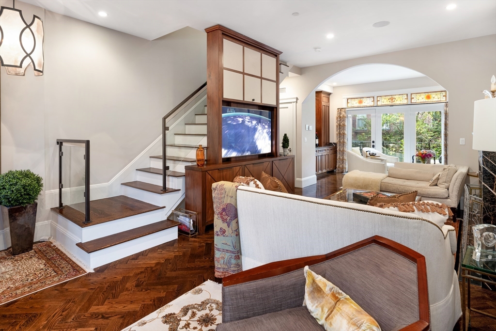 109 Appleton Street Boston, MA 02116 - Photo 3 of 30 a living room with furniture and a flat screen tv
