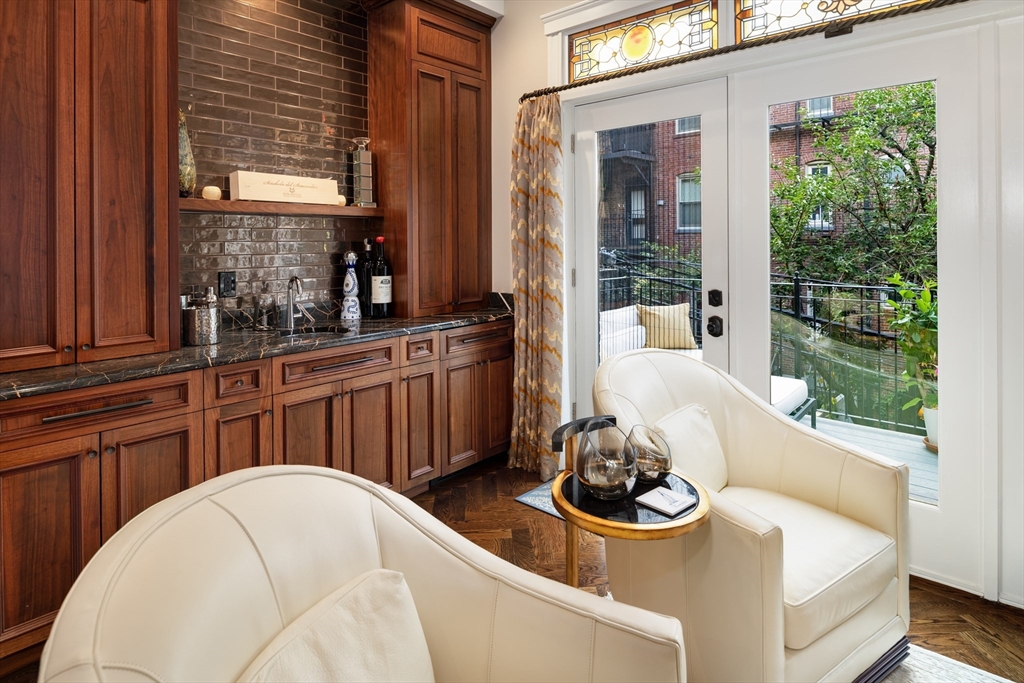 109 Appleton Street Boston, MA 02116 - Photo 6 of 30 a view of a dining room with furniture window and outside view