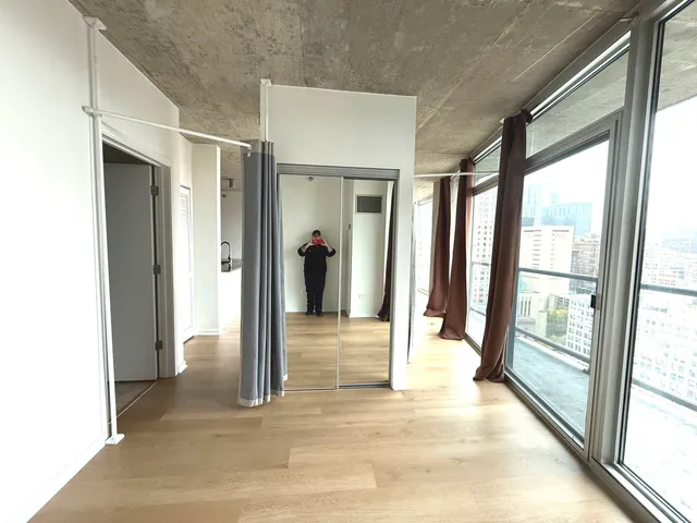 a view of front door