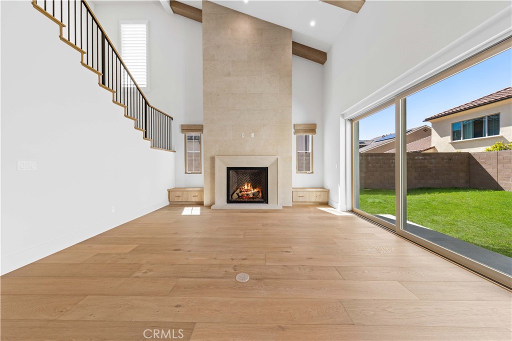 233 Pinnacle Irvine, CA 92602 - Photo 16 of 64 a view of an empty room with yard fireplace and windows