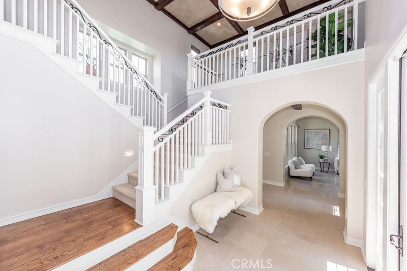 17 Ferrand Newport Coast, CA 92657 - Photo 4 of 34 a view of entryway and hall with wooden floor