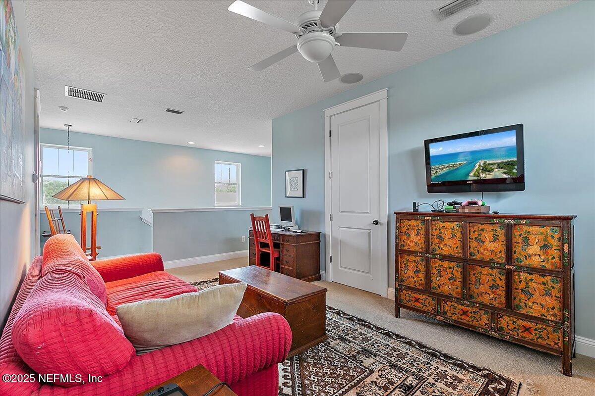 411 Ranch Road Ponte Vedra, FL 32081 - Photo 30 of 56 a living room with furniture and flat screen tv