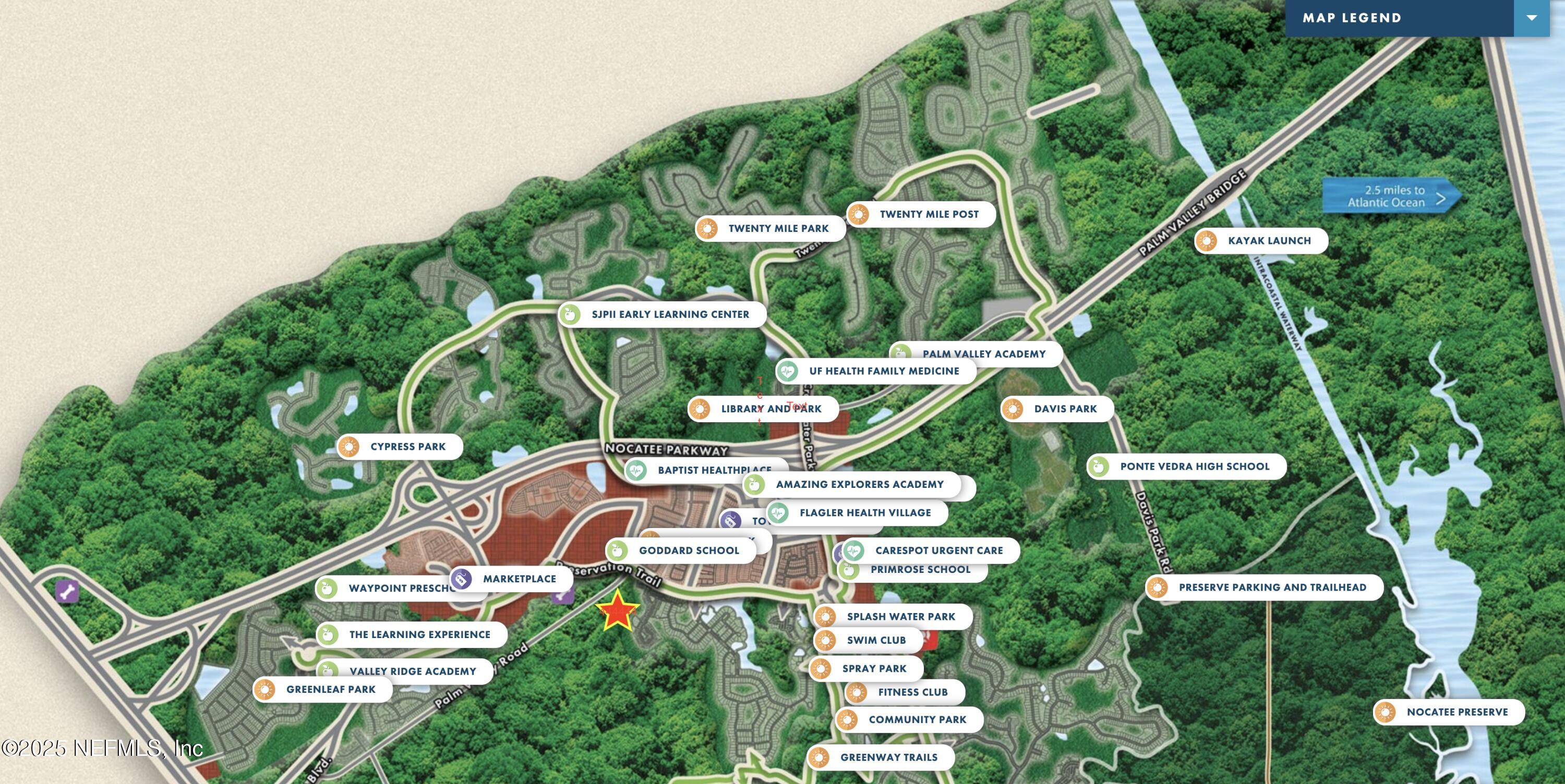 411 Ranch Road Ponte Vedra, FL 32081 - Photo 8 of 56 a view of swimming pool with lawn chairs and plants