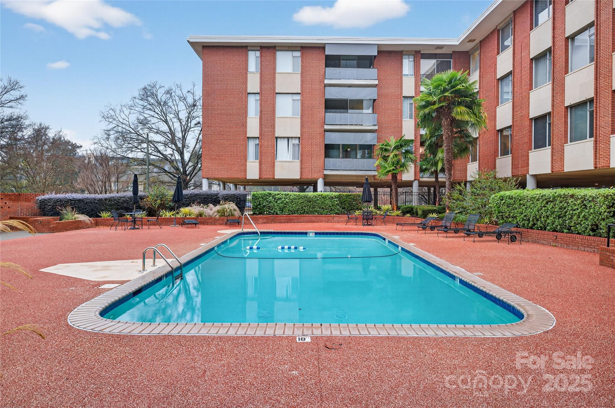 1300 Queens Road, Unit 409 Charlotte, NC 28207 - Photo 29 of 35 a view of outdoor space with swimming pool