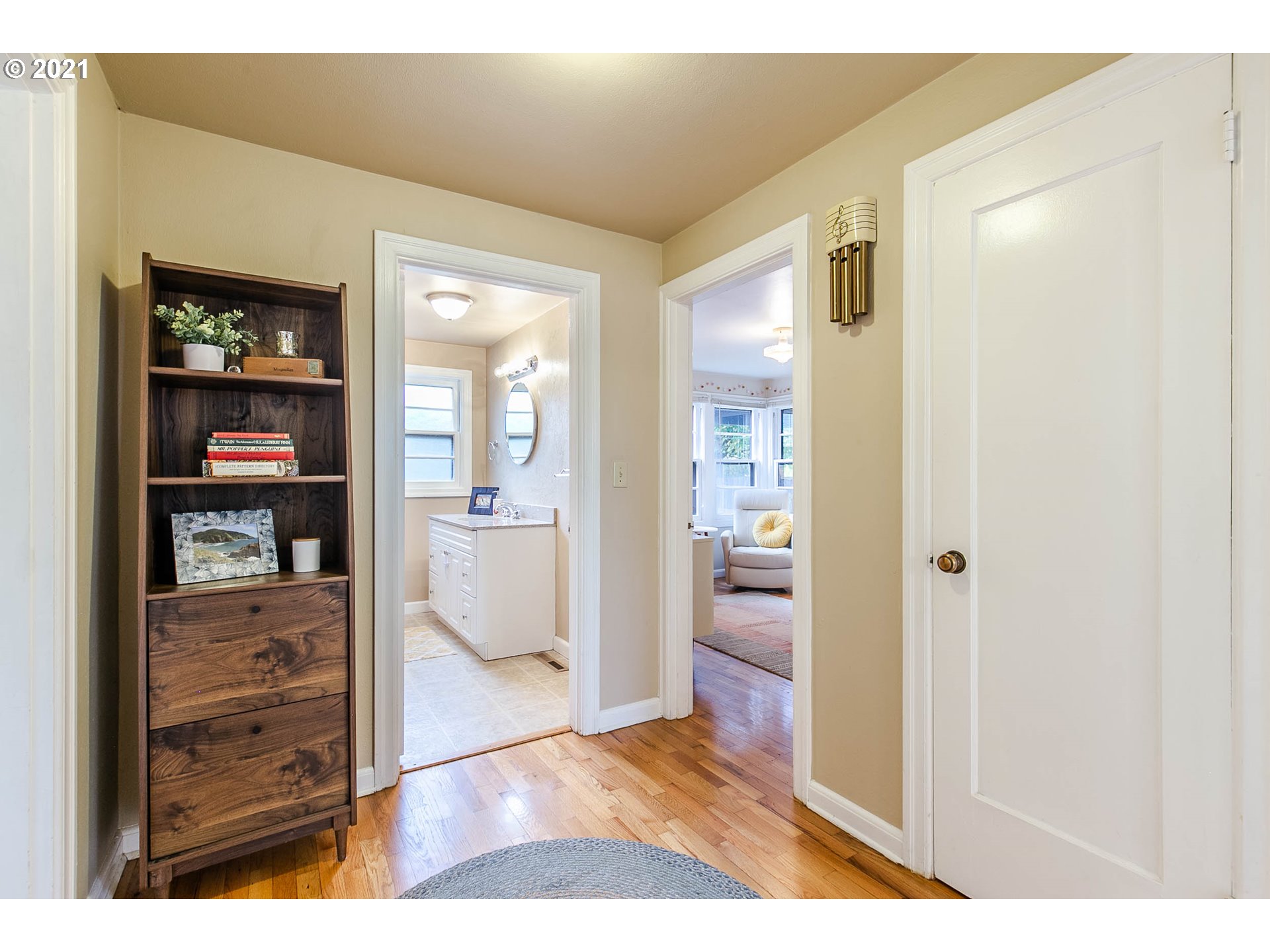 249 8th Street Springfield, OR 97477 - Photo 17 of 32 a view of a bedroom from the hallway