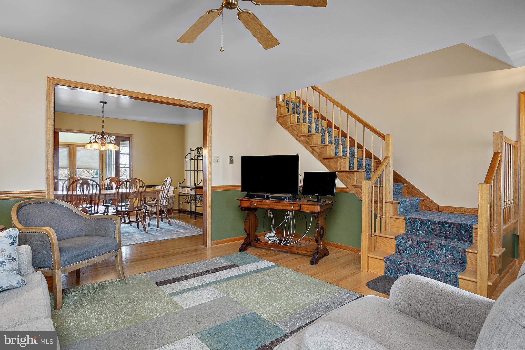 13810 Franks Run Road Smithsburg, MD 21783 - Photo 6 of 72 a living room with furniture and a flat screen tv
