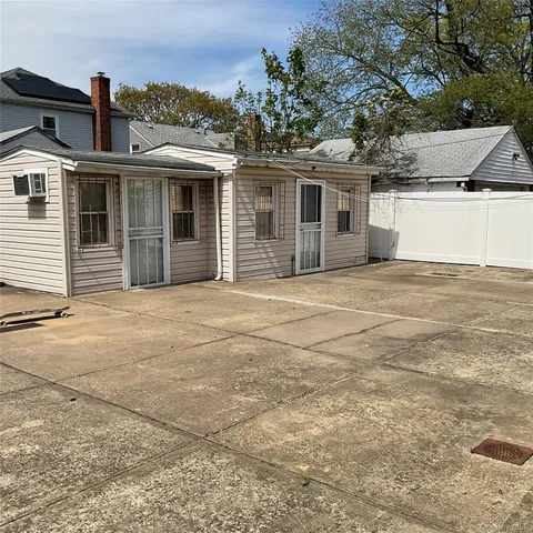 a view of a house with a outdoor space