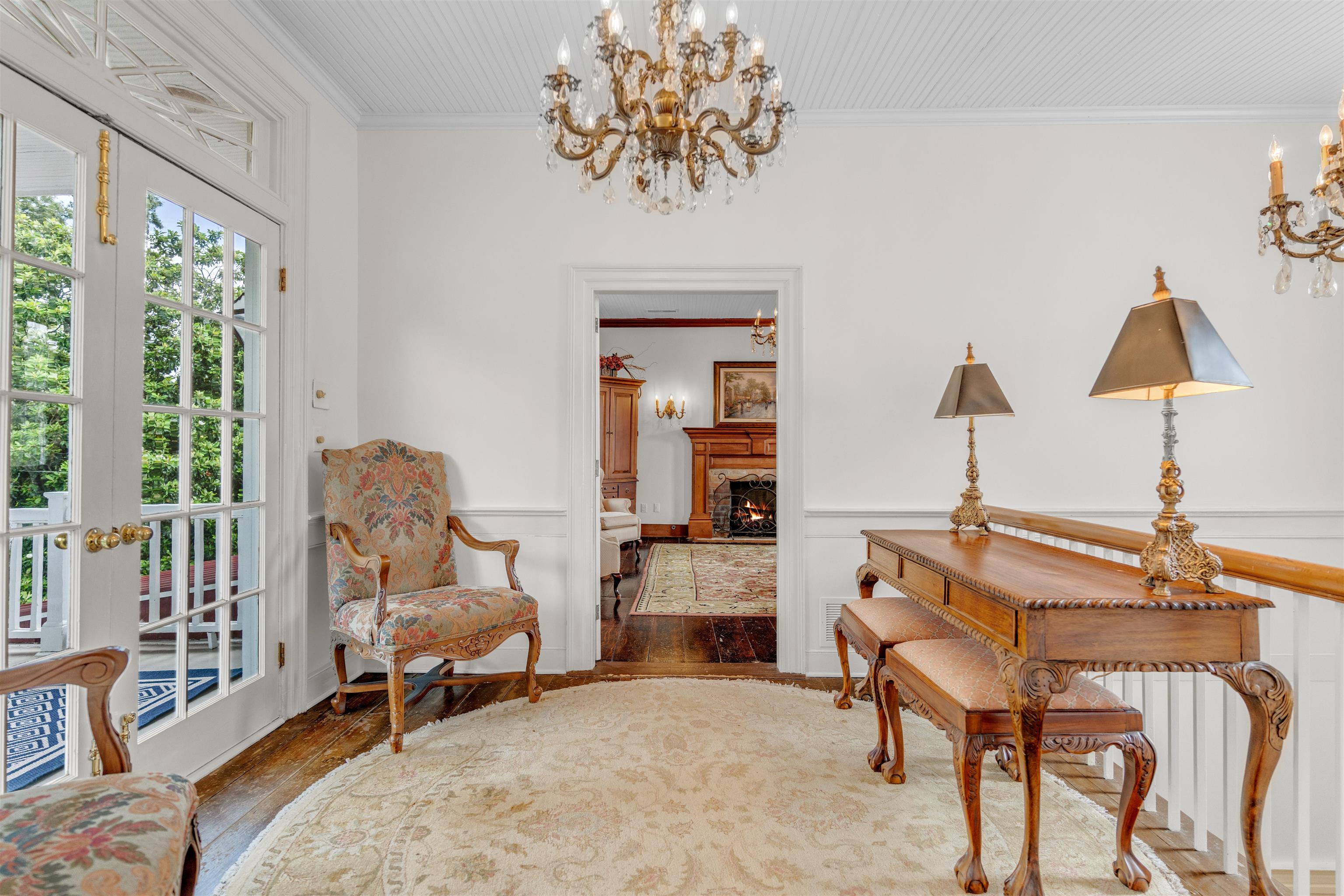 2665 Raleigh Lagrange Drive Piperton, TN 38066 - Photo 23 of 40 a living room with furniture a window and a chandelier