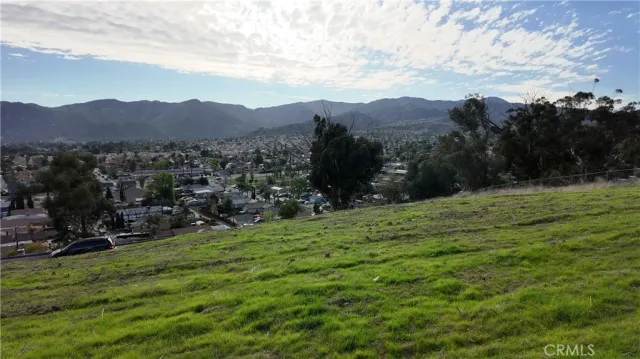 a view of outdoor space and mountain view